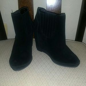 NWOT BP. Suede Kellie Wedge Ankle Bootie NWOT BP. Suede Kellie Wedge Ankle Bootie
