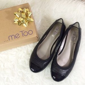 Sz 8M Black Ballet Flats