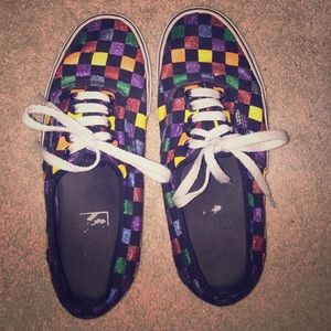 Checkered vans