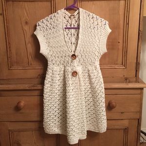 Long Free People sweater XS