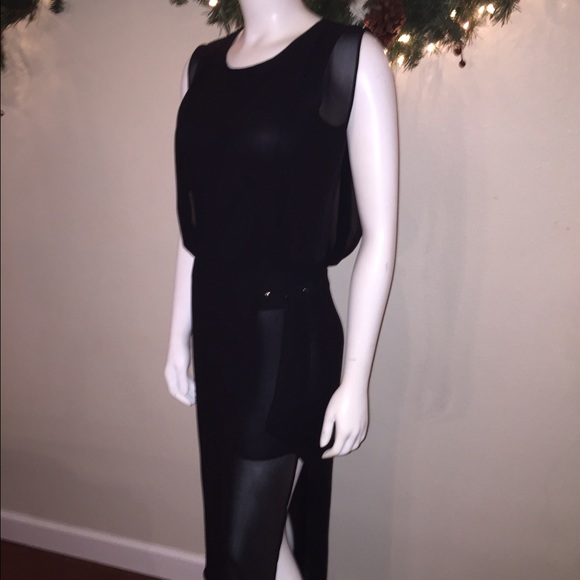 Black mess dress