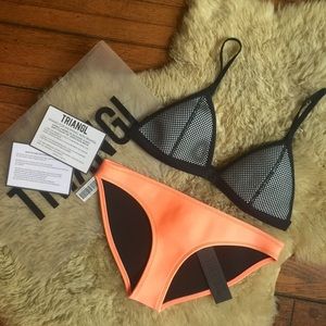 Triangl Tilly Sunburst Ollie Bikini Sz S