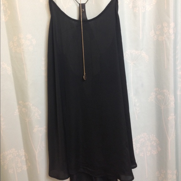 Boho dress with chain straps