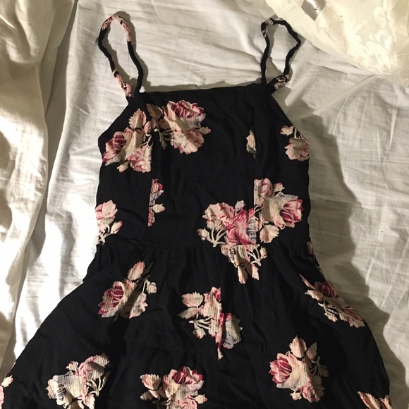 Floral urban outfitters romper