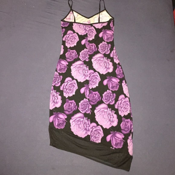 Mini Asymmetrical Spaghetti Strap Dress - Picture 3 of 3