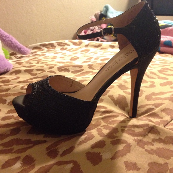 Sparkly heels