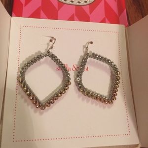 Stella & Dot Raina Earrings - Mixed Metal