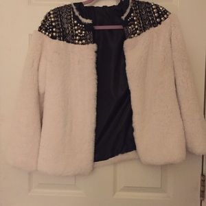 BEADED FUR JACKET