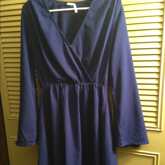 Live 4 truth blue boho style dress
