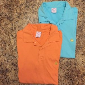 Pair of Brooks Brothers Men's Cotton Polos