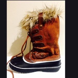 Funky Fur Rain Boots