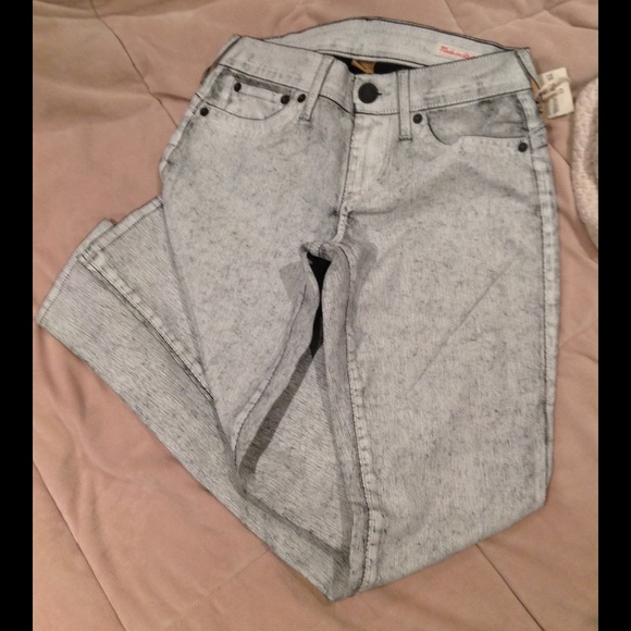 True Religion Unique Black Jean color Painted