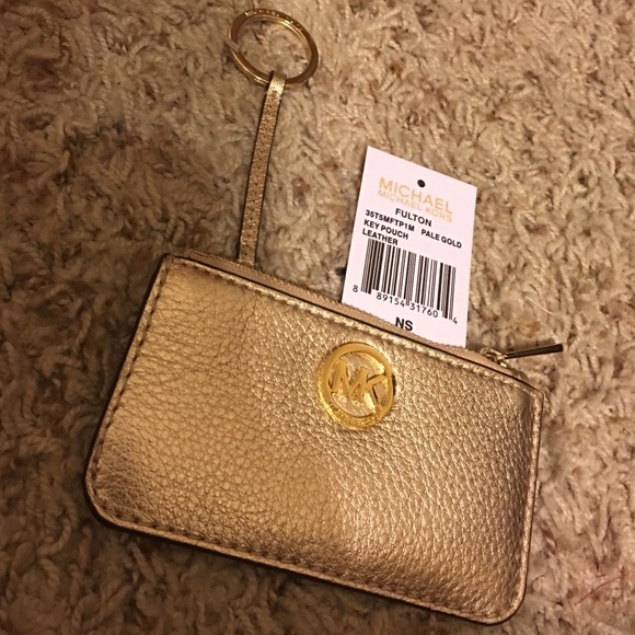 MICHAEL KORS "Leather Key Pouch"