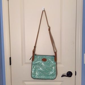 Mint Fossil Crossbody