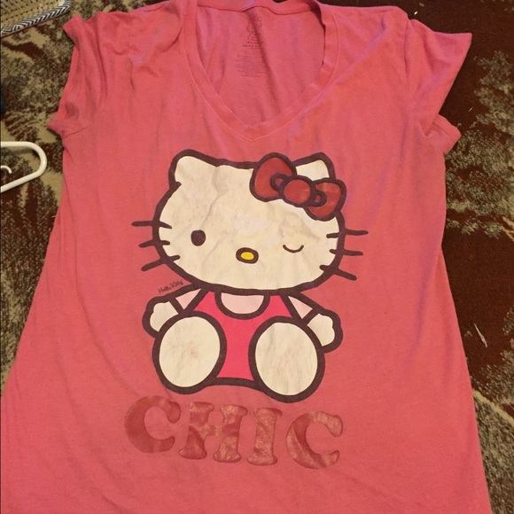 Pink Hello Kitty chic shirt