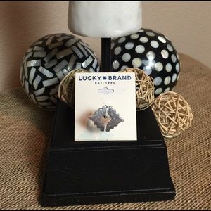 Silver Lucky Brand Ring
