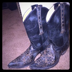 Black Old Gringo Boots