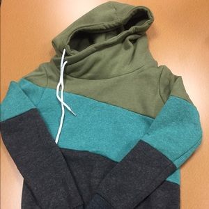 ❌SOLD❌ Color block hoodie
