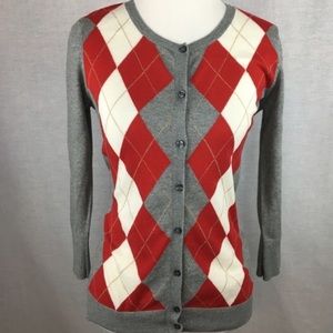 Gray & Argyle Sweater