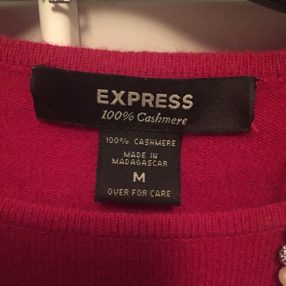 Red Cashmere Sweater - Picture 2 of 4