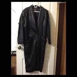 Leather Coat