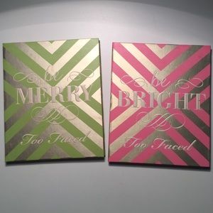 Too Faced Holiday palettes