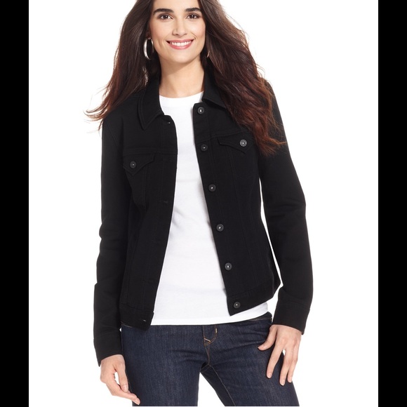 NEVER WORN Black jean jacket, The Limited- $13!