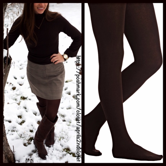 Boutique Accessories - ❗️1-HOUR SALE❗️Espresso Brown FLEECE LINED Tights