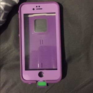 Purple iPhone 6 life proof