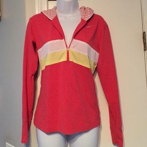 Nike Fit Dry Half Zip Running Hoodie
