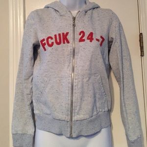 French Connection FCUK 24-7 Full Zip Hoodie