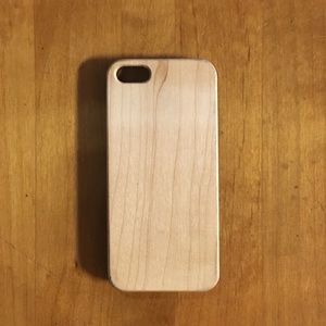 Wooden iPhone 5/5s case