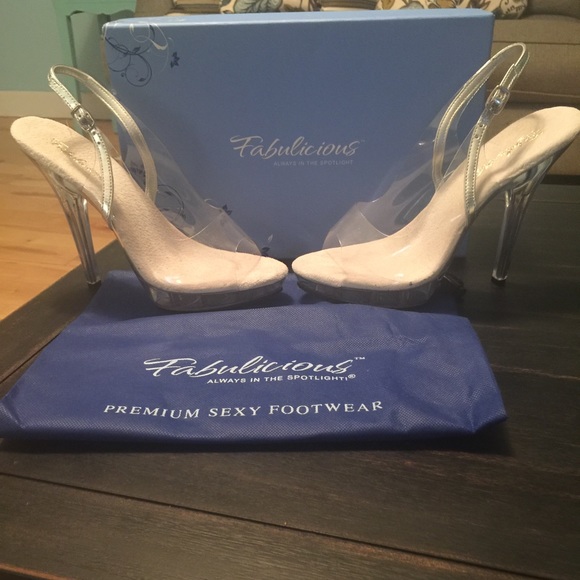 sale | clear competition heels