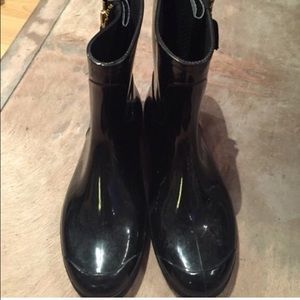 Aldo Black Rain Boots