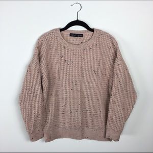 Topshop Pink Sweater