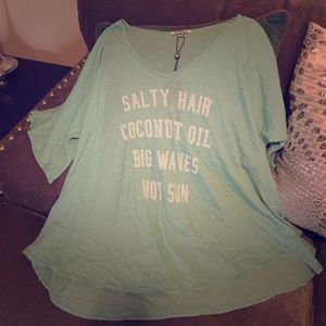 Wildfox cute summer tee/cover up