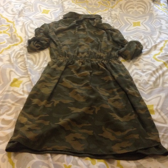 Camouflage print dress - Picture 4 of 4