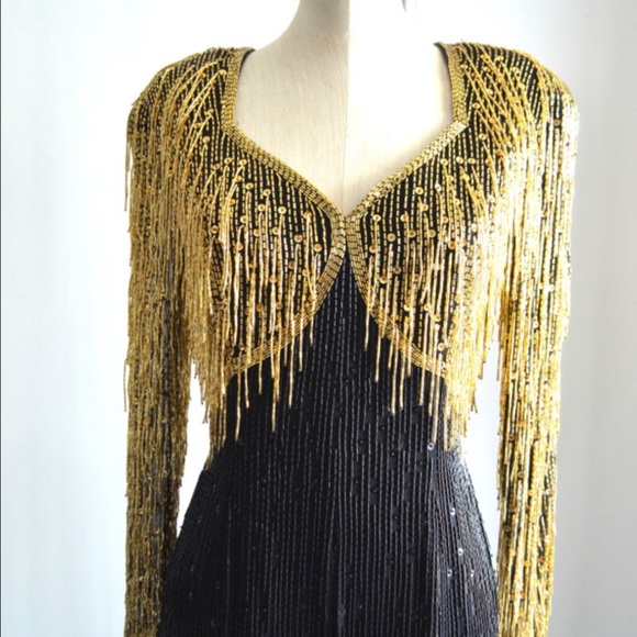 Oleg Cassini design jumpsuit  80s - Picture 2 of 4