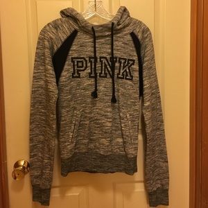 Pink funnel neck pull over!!!