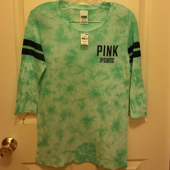 Pink 3/4 sleeve shirt!