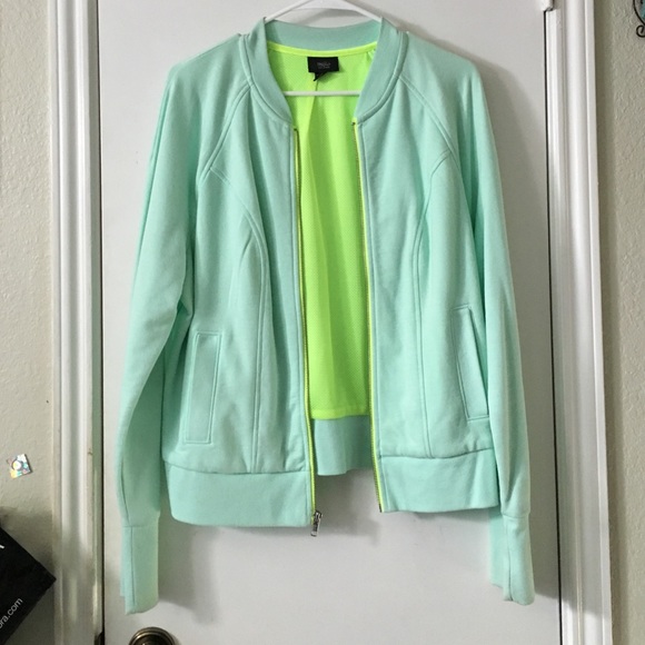 Mint Bomber Jacket