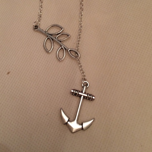 2 Anchor necklace bundle