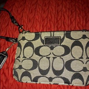 Coach wristlet