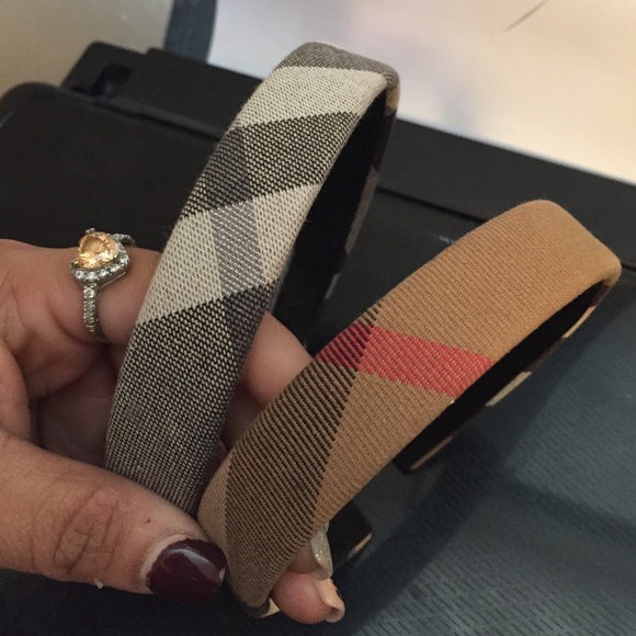 Burberry headbands !! Authentic