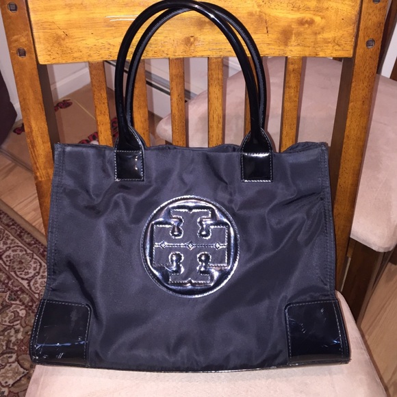 Tory Burch "Mini Ella" Nylon Tote