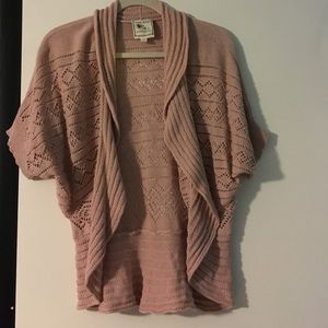 Dolman sleeve cardigan/shrug