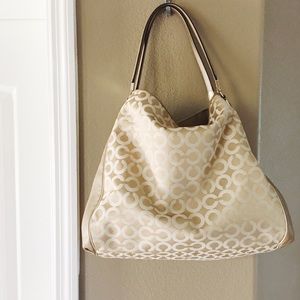 Coach Monogram Shoulder Bag