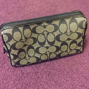 Coach cosmetic bag