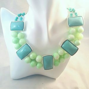 Mint Green Turquoise Necklace