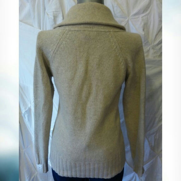 Doppio Segno Sweaters | Tan Cardigan Sweater | Poshmark